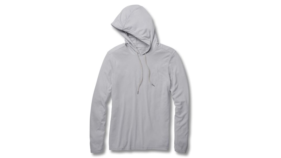 Toad&amp;Co Debug Solaer Men's Hoodie, Light Ash, Small, T2242700-056-S