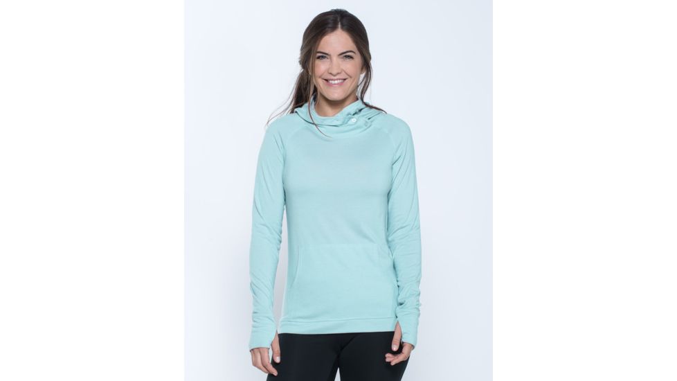 Toad&amp;Co Debug Sport Women's Hoodie, Aquifer, Medium, T1242706-400-M