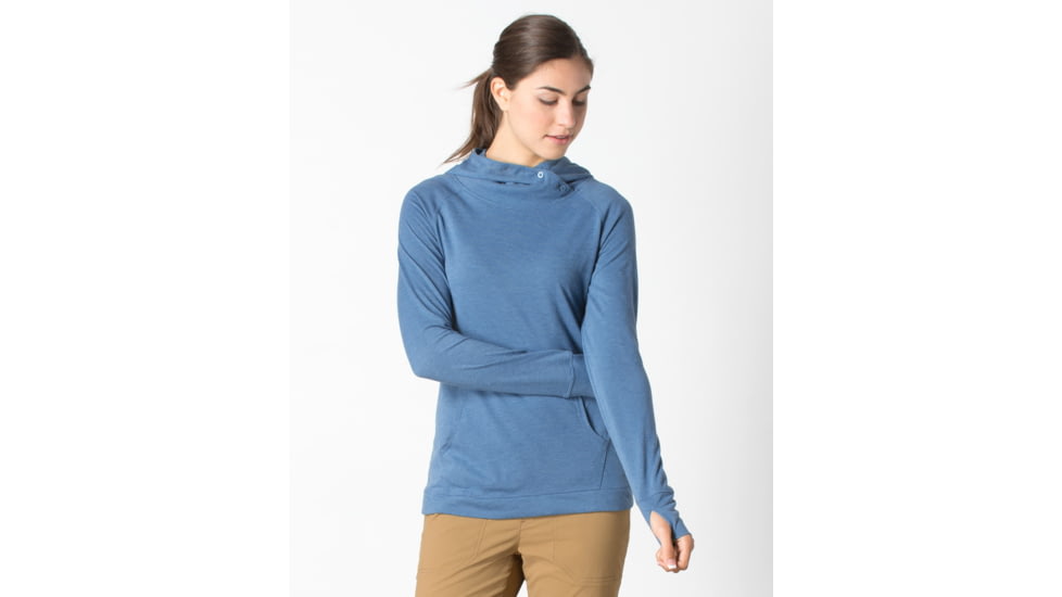 Toad&amp;Co Debug Sport Women's Hoodie, Bright Indigo, Large T1242706-402-L