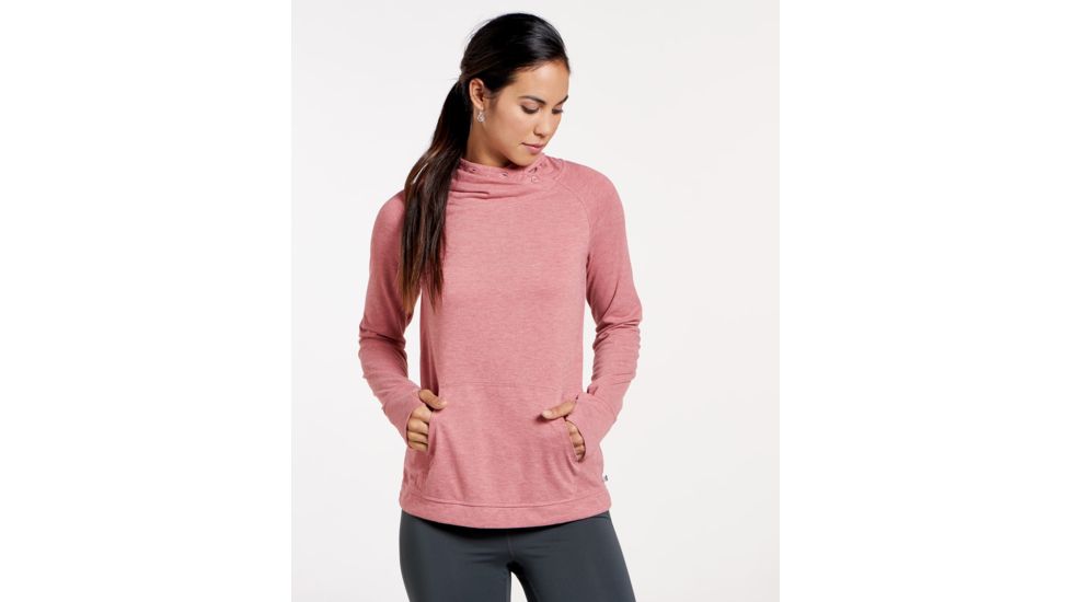 Toad&amp;Co Debug Sport Women's Hoodie, Guava, Large, T1242706-851-L