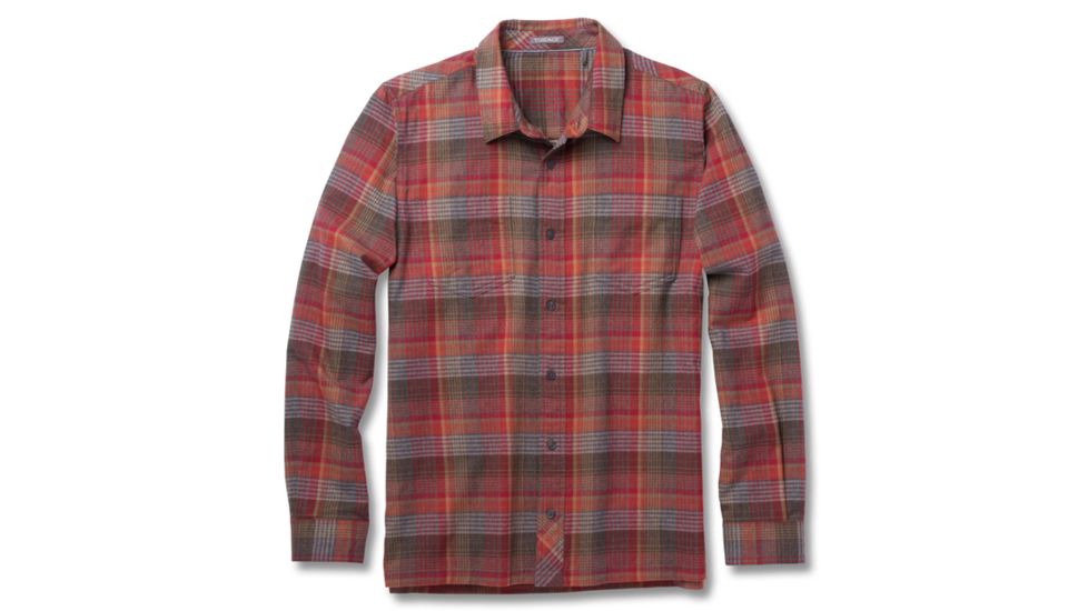 Toad&amp;Co Flannagan Long Sleeve Shirt - Men's-House Red-Small
