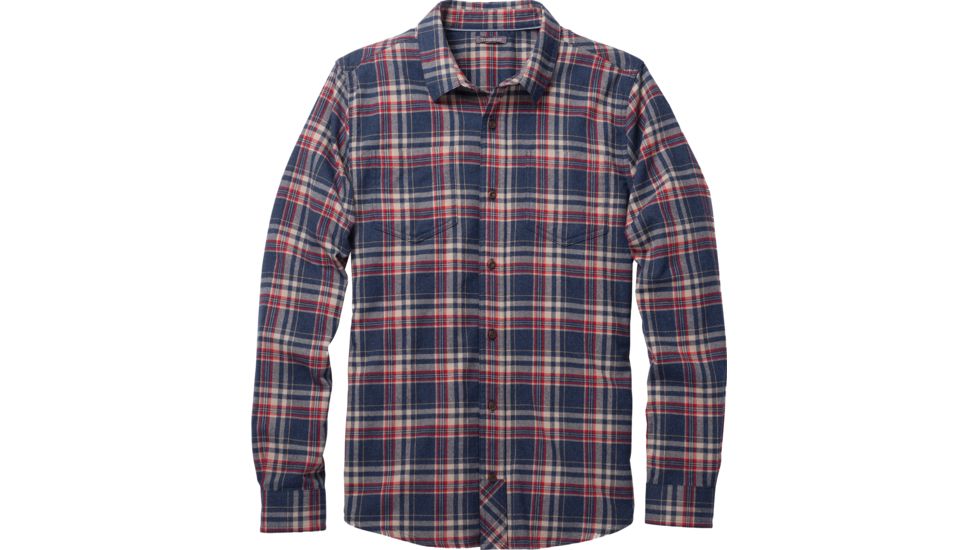 Toad&amp;Co Flannagan Long Sleeve Shirt - Men's-Deep Navy-Medium
