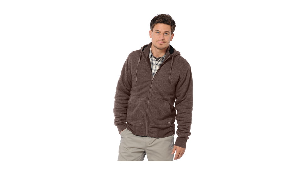 Toad&amp;Co Frigate Hoodie - Men's-Chocolate Heather-Medium
