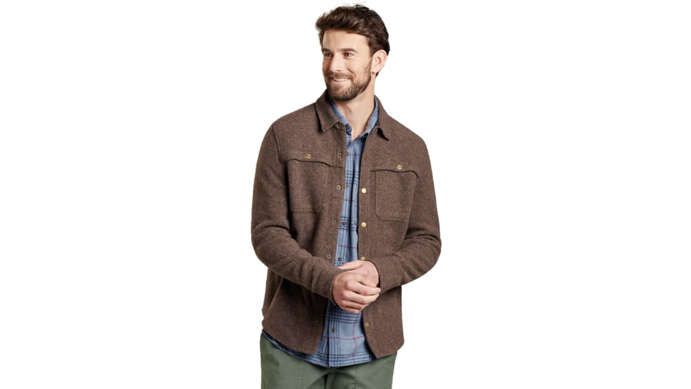 Toad&amp;Co Kennicott Shirtjac Jacket - Mens, Falcon Brown, 2XL, T2621706-203-XXL