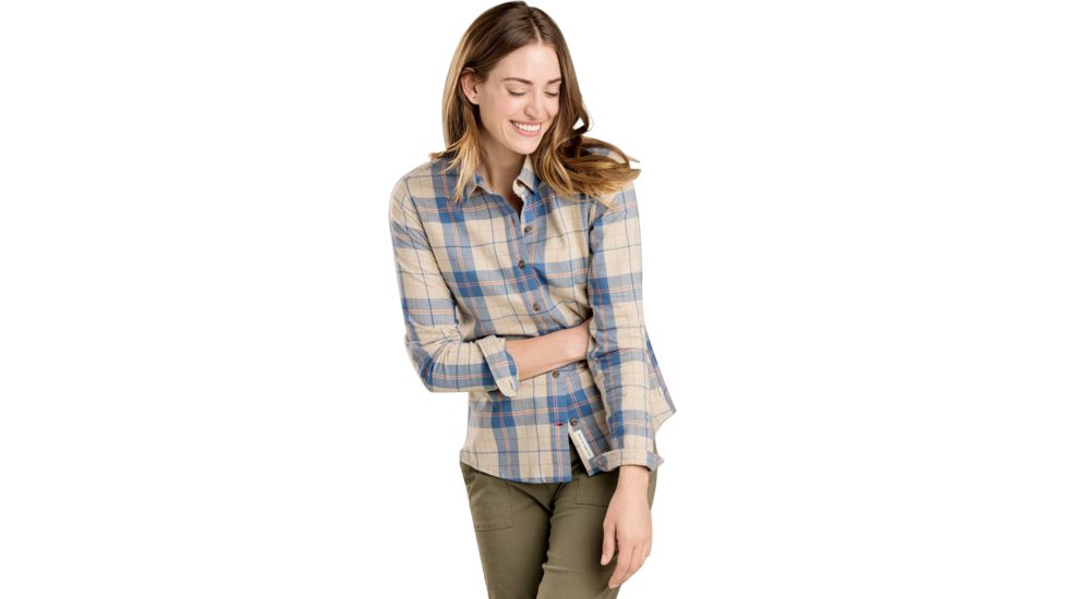 Toad&amp;Co Lightfoot Long Sleeve Shirt - Women's, Oatmeal, Small, T1251503-284-S