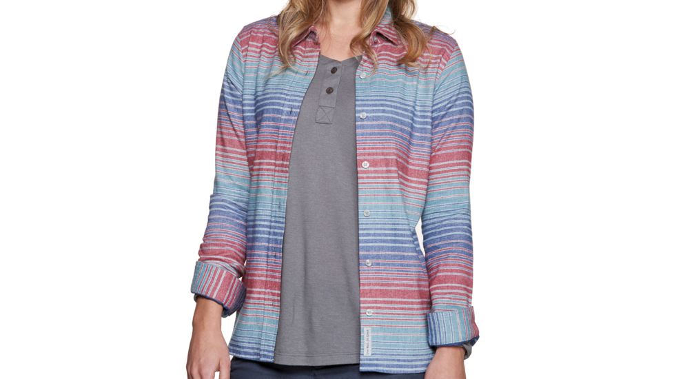 Toad&amp;Co Lightfoot Long Sleeve Shirt - Women's-Hydro-Small