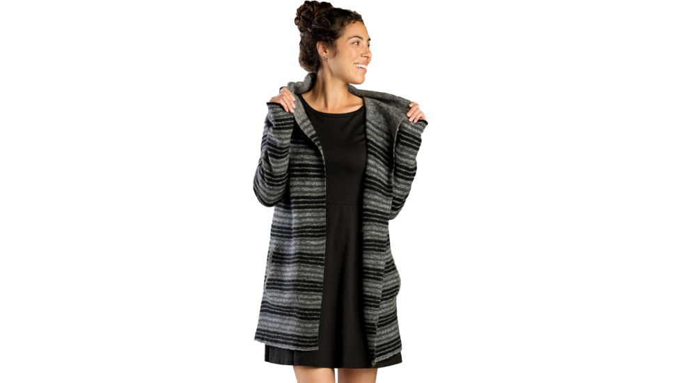 Toad&amp;Co Merino Heartfelt Hoodie - Women's, Iron Throne, Small, T1071409-041-S