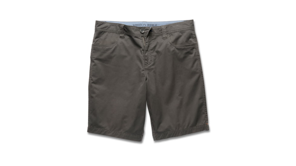 Toad&amp;Co Mission Ridge 10.5 Inch Men's Short, Dark Graphite, 31 Waist T2312504-004-31