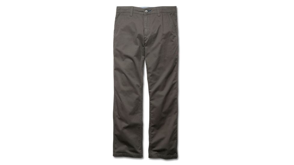 Toad&amp;Co Mission Ridge Men's Pant , 30 Waist, Long Inseam, Dark Graphite T2441412-004-30
