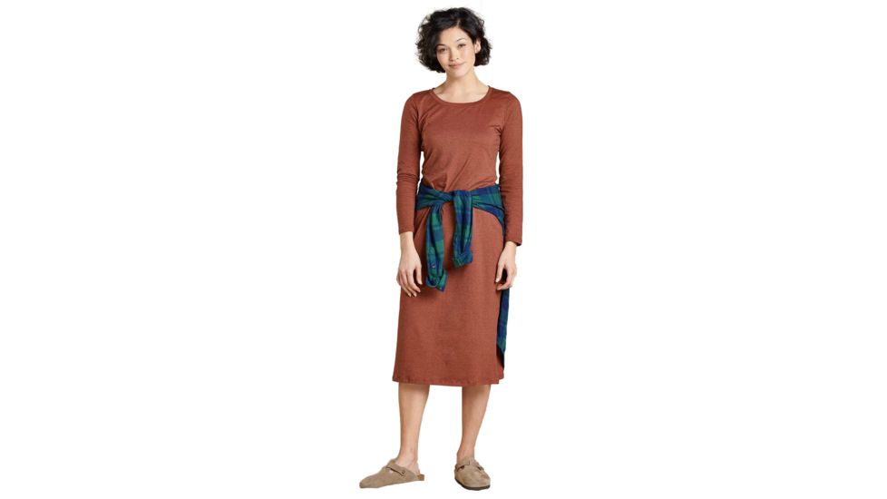 Toad&amp;Co Montclair Midi Dress - Womens, Paprika, Large, T1781905-843-L