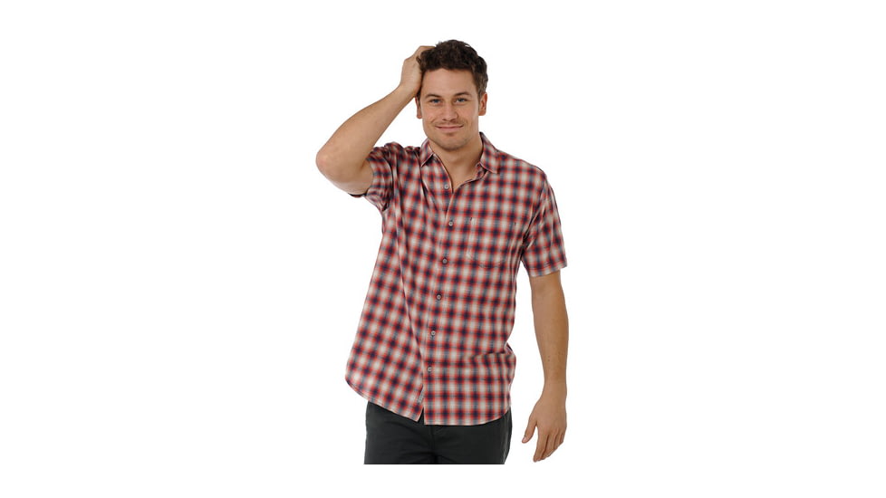 Toad&amp;Co Open Air Short Sleeve Shirt - Men's-Red Wagon-Small