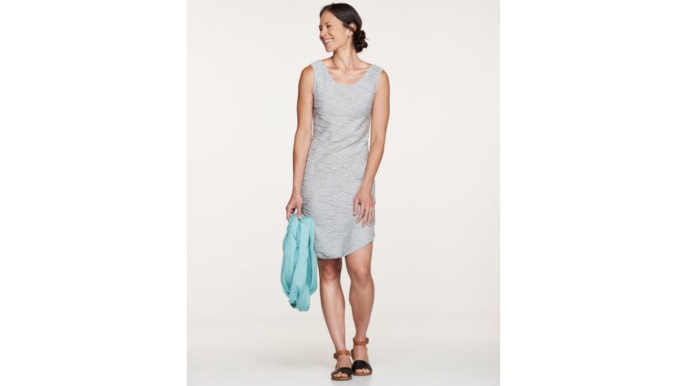 Toad&amp;Co Samba Tide Tank Dress, Heather Grey, Extra Small T1772807-111-XS