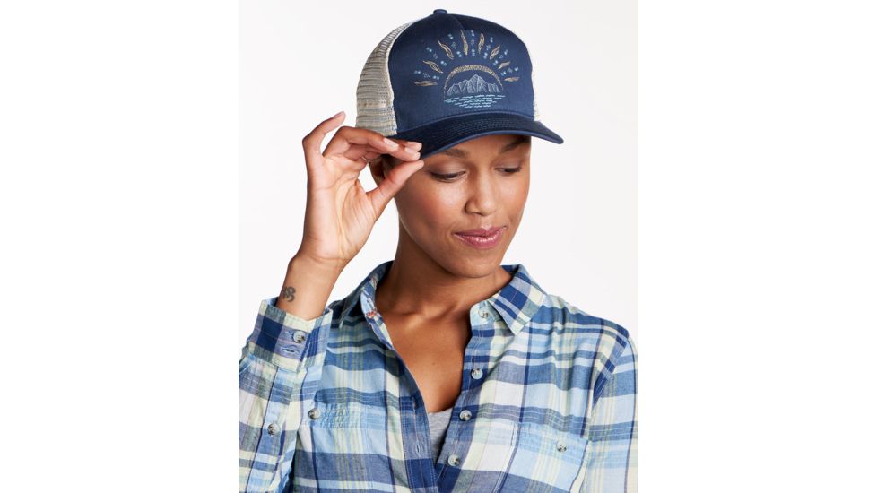 Toad&amp;Co Stretch Cord Women's Trucker Cap, Deep Navy, One Size T1202805-420-OS