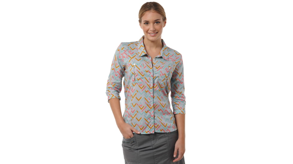 Toad&amp;Co Willowy Long Sleeve Shirt - Women's-Quarry Print-X-Small