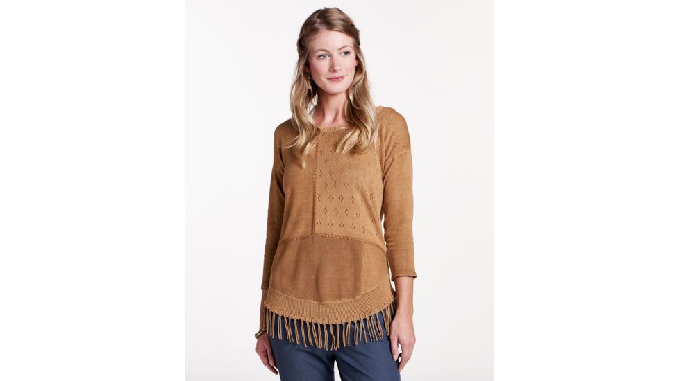 Toad&amp;Co Woodstock Women's Pullover, Tabac, Large T1072803-247-L