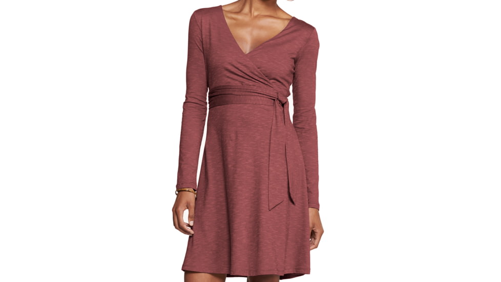Toad&amp;Co Cue Wrap Dress - Women's-Mahogany-Small