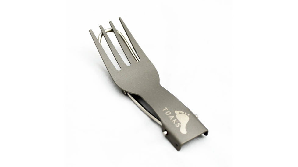 TOAKS Titanium Folding Fork, Grey, SLV-09