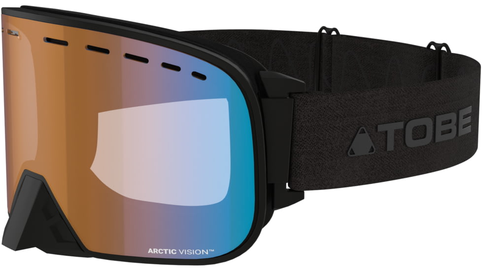 TOBE Outerwear Aurora Goggle, Arctic Vision Orange Blue/Green Mirror W/ Orange Tint, One Size, 650222-409-111