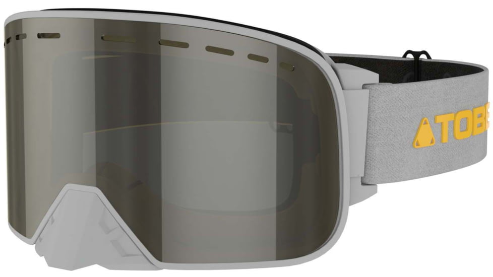 TOBE Outerwear Aurora Goggle, Surge Silver Mirror W/ Yellow Tint, One Size, 650222-225-111