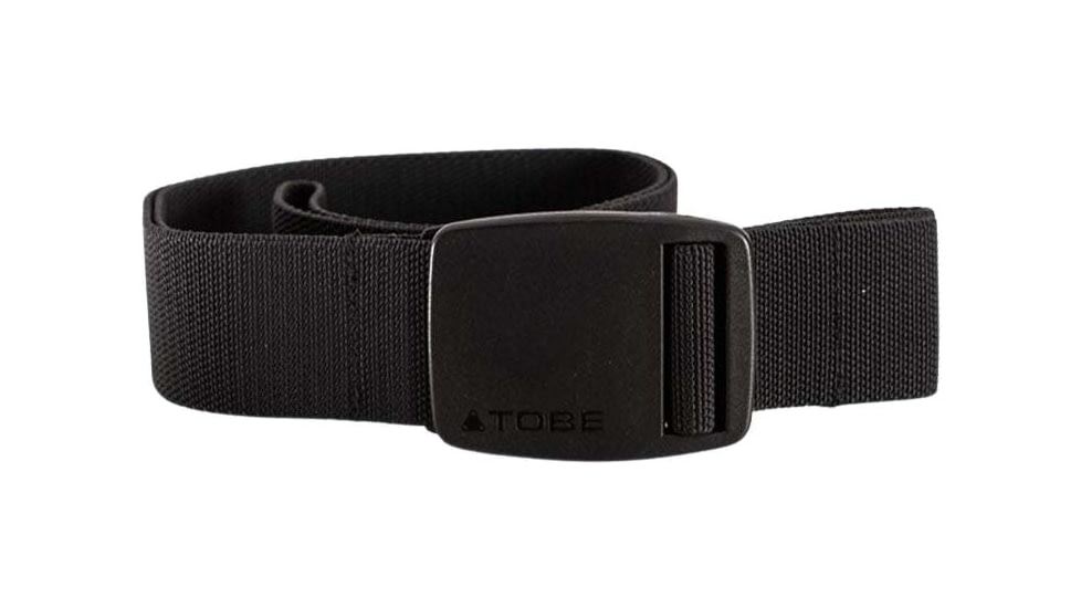 TOBE Outerwear Zona Elastic Belt, Jet Black, One Size, 200122-001-111