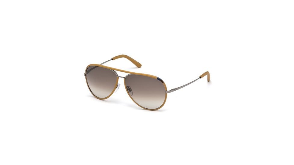 Tod's TO0150 Sunglasses - Shiny Light Brown Frame Color
