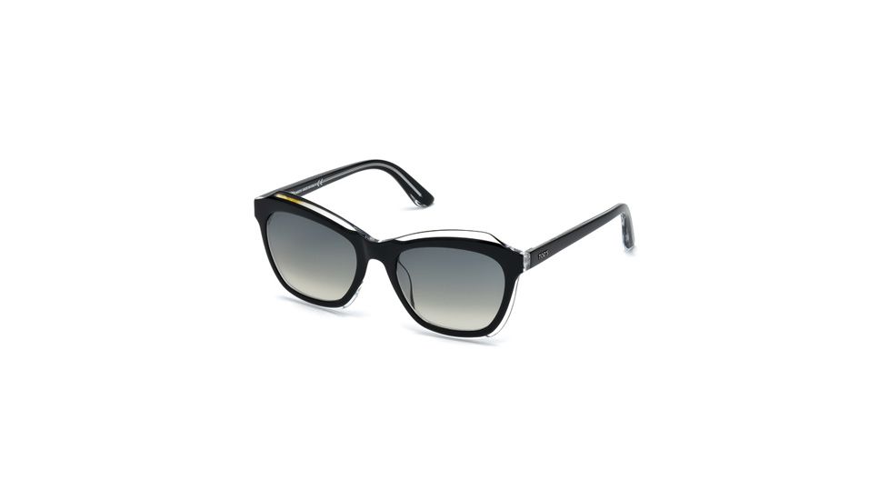 Tod's TO0162 Sunglasses - Black Crystal Frame Color