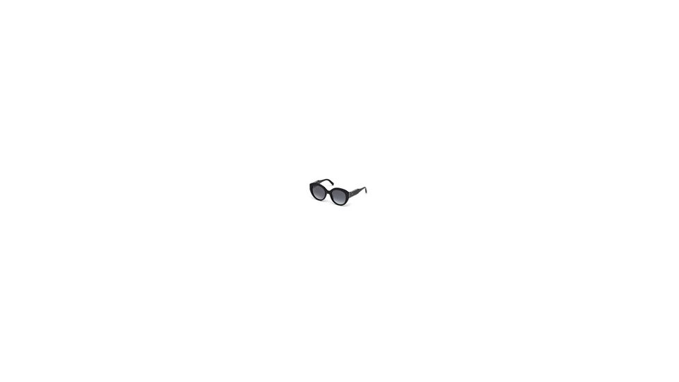 Tod's TO0194 Sunglasses - Shiny Black Frame Color, Gradient Smoke Lens Color
