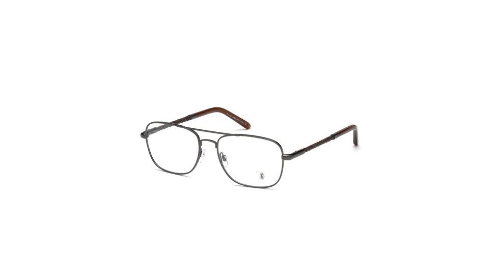 Tod's TO5061 Eyeglass Frames - Matte Gun Metal Frame Color