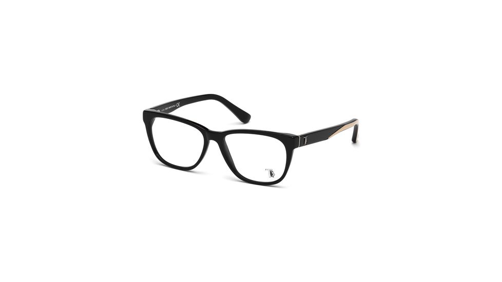 Tod's TO5087 Eyeglass Frames - Shiny Black Frame Color