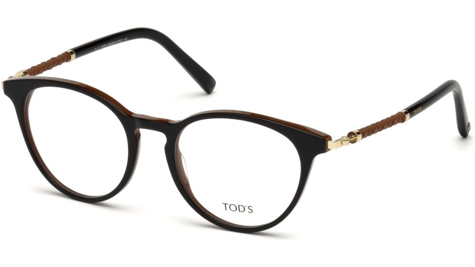 Tod's TO5184 Eyeglass Frames - Black Frame Color
