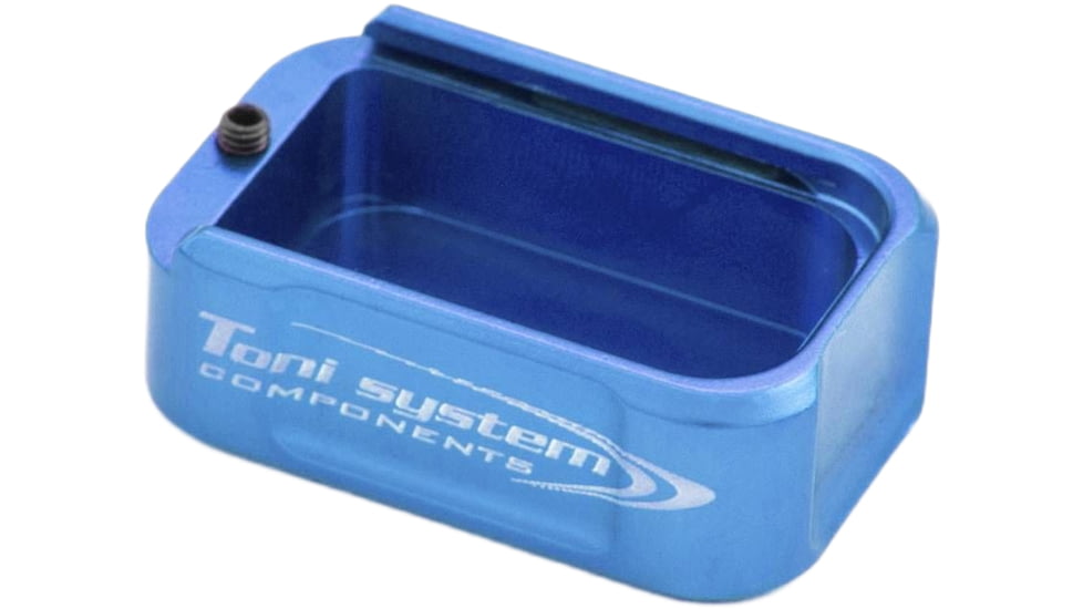 Toni System +1.5 Rounds Pad Magazine Extension for CZ Shadow No IPSC Box, Blue, 1, PADCZ2-BL