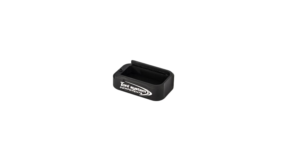Toni System +1 Round Magazine Extension for Tanfoglio Small Frame for IDPA, Black, 1, PAD15TS-BK