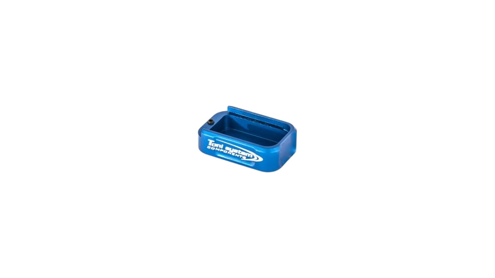 Toni System +1 Round Magazine Extension for Tanfoglio Small Frame for IDPA, Blue, 1, PAD15TS-BL