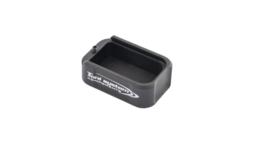 Toni System +2 Rounds Magazine Extension for Tanfoglio Small Frame, Black, 2, PADTS2-BK