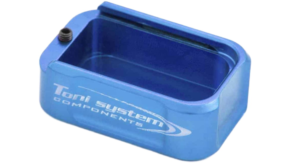 Toni System +2 Rounds Magazine Extension for Tanfoglio Small Frame, Blue, 2, PADTS2-BL