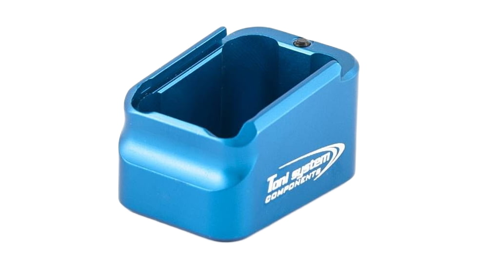 Toni System +3 Rounds Pad Magazine Extension for CZ Tactical Sport, Blue, 3, PADCZTS141-BL