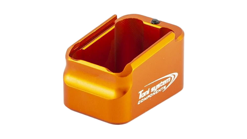 Toni System +3 Rounds Pad Magazine Extension for CZ Tactical Sport, Orange, 3, PADCZTS141-OR