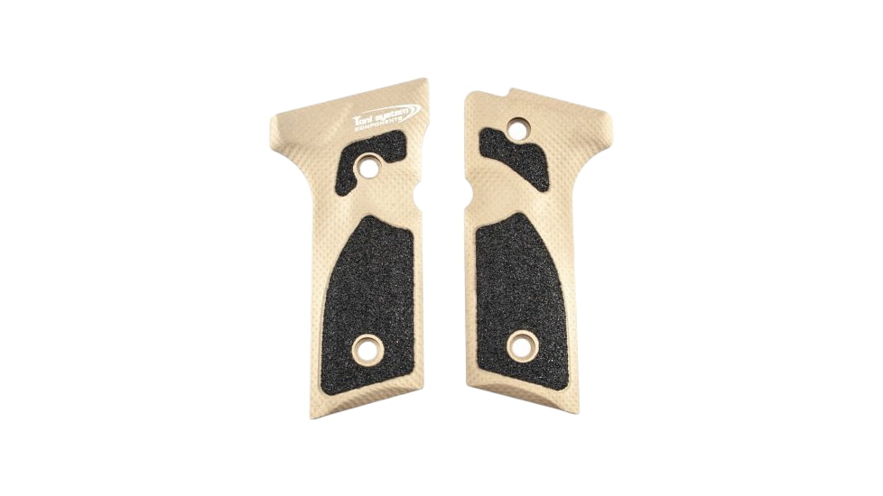 Toni System 3D Grips for Beretta M9A3-M9A4-92X Full Size, Sand, GBM9A3-SA