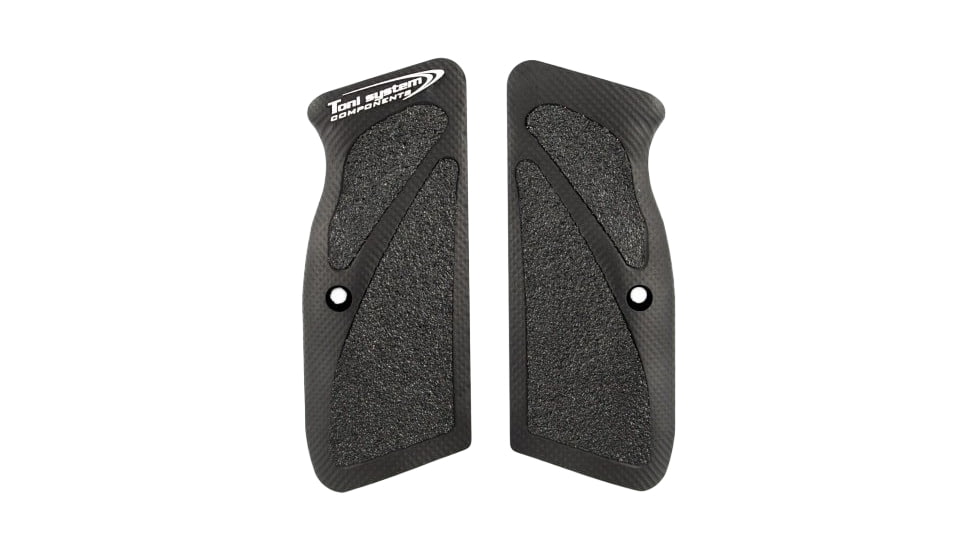 Toni System 3D Long Grips for P19L-P21L-T95F, Black, GT213D-BK