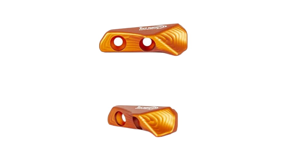 Toni System 3D Thumb Rest, Left Side, Right Hand Shooter for CZ 75 Tactical Sport, Orange, CZTSSX-OR