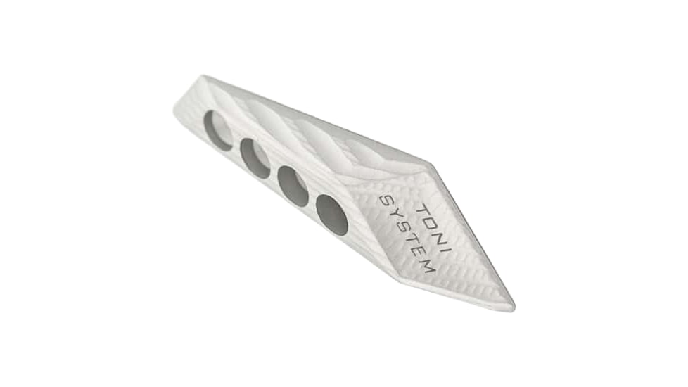 Toni System 3D Thumb Rest, Left Side, Right Hand Shooter, Silver, AD3DSX-SI