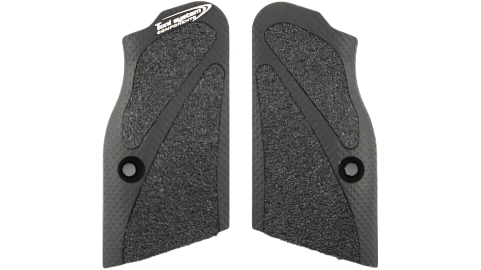 Toni System 3D Ultra Short Grips - Large Frame for Tanfoglio Domina And Limited Custom In The Unica Set-Up, Black, DGT3DC-BK