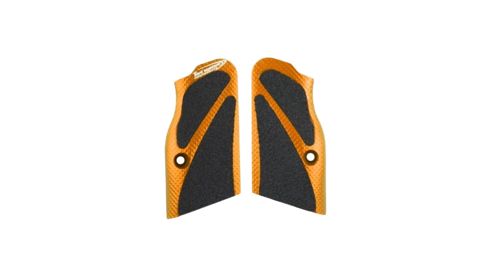 Toni System 3D Ultra Short Grips - Small Frame for Tanfoglio, Orange, DGTFS3DC-OR