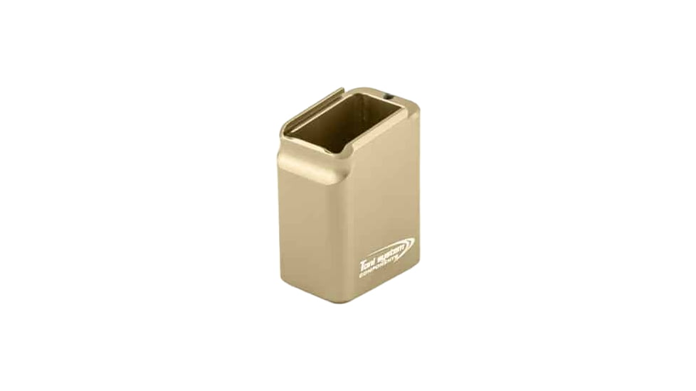 Toni System +8/9 Rounds Base Pad Magazine Extension for CZ Tactical Sport, Sand, 9, PADCZTS170-SA