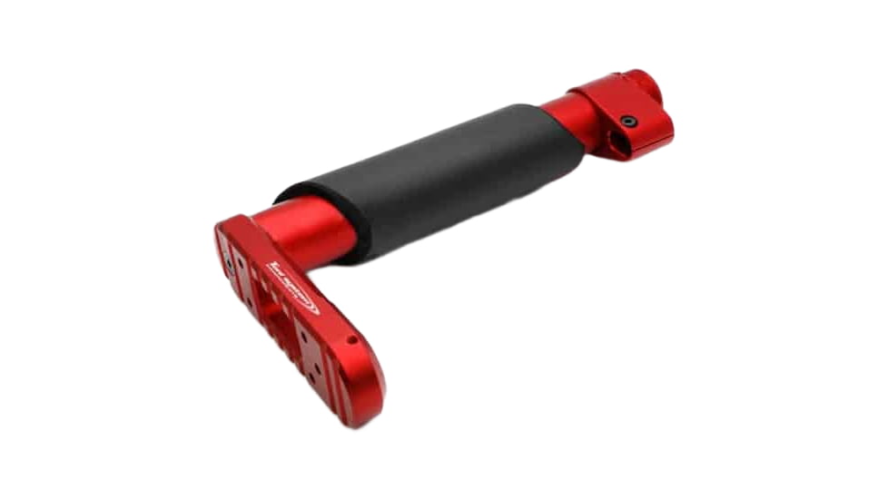 Toni System AR15 Fixed Stock 7In - Buffer Spring Not Included, Red, CF7AR15-RE