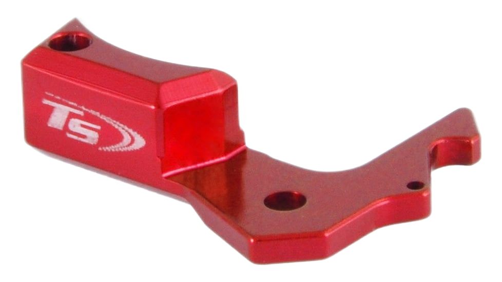 Toni System Charging Handle Extended Latch AR15, Red, LAAR15-RE