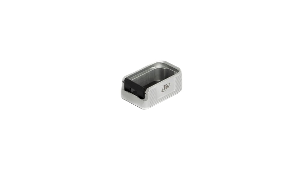 Toni System Easy On Magazine Base Pad Quick Release +2 Rounds, Silver, 2, PADEO-SI