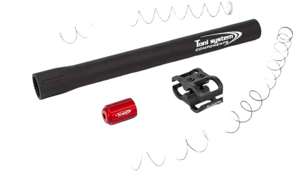 Toni System Full Kit Set 1301 Beretta Extension Tube +4 Rounds, Barrel Clamp, Spring, Diablo Follower, 4, SET1301-BK