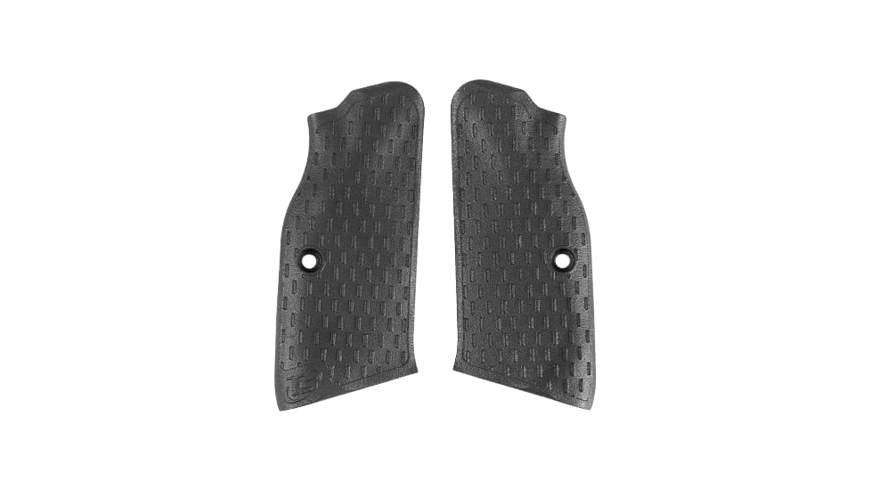 Toni System Long Track Grips In Polymer for Tanfoglio Small Frame, Black, PYGTRTS-BK