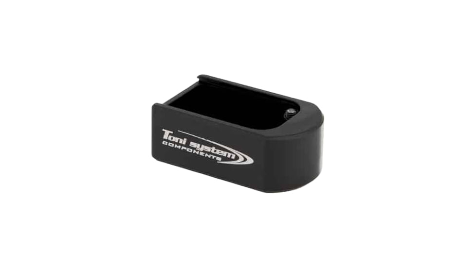 Toni System Magazine Pad Extension +2 Rounds for Beretta 92-96-98-M9A1-M9A3-Elite LTT, Black, 2, PAD98S-BK